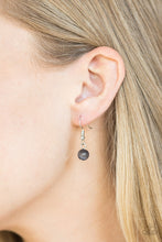Load image into Gallery viewer, Teardrop Tranquility - Black Necklace