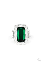 Load image into Gallery viewer, A Grand STATEMENT-MAKER - Green Ring