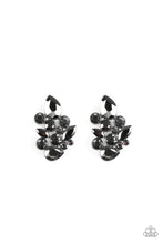 Load image into Gallery viewer, Galaxy Glimmer - Black Post Earrings