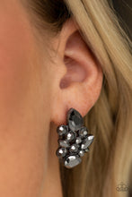 Load image into Gallery viewer, Galaxy Glimmer - Black Post Earrings