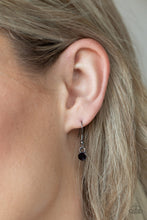 Load image into Gallery viewer, Head OVAL Heels - Black Gunmetal Necklace
