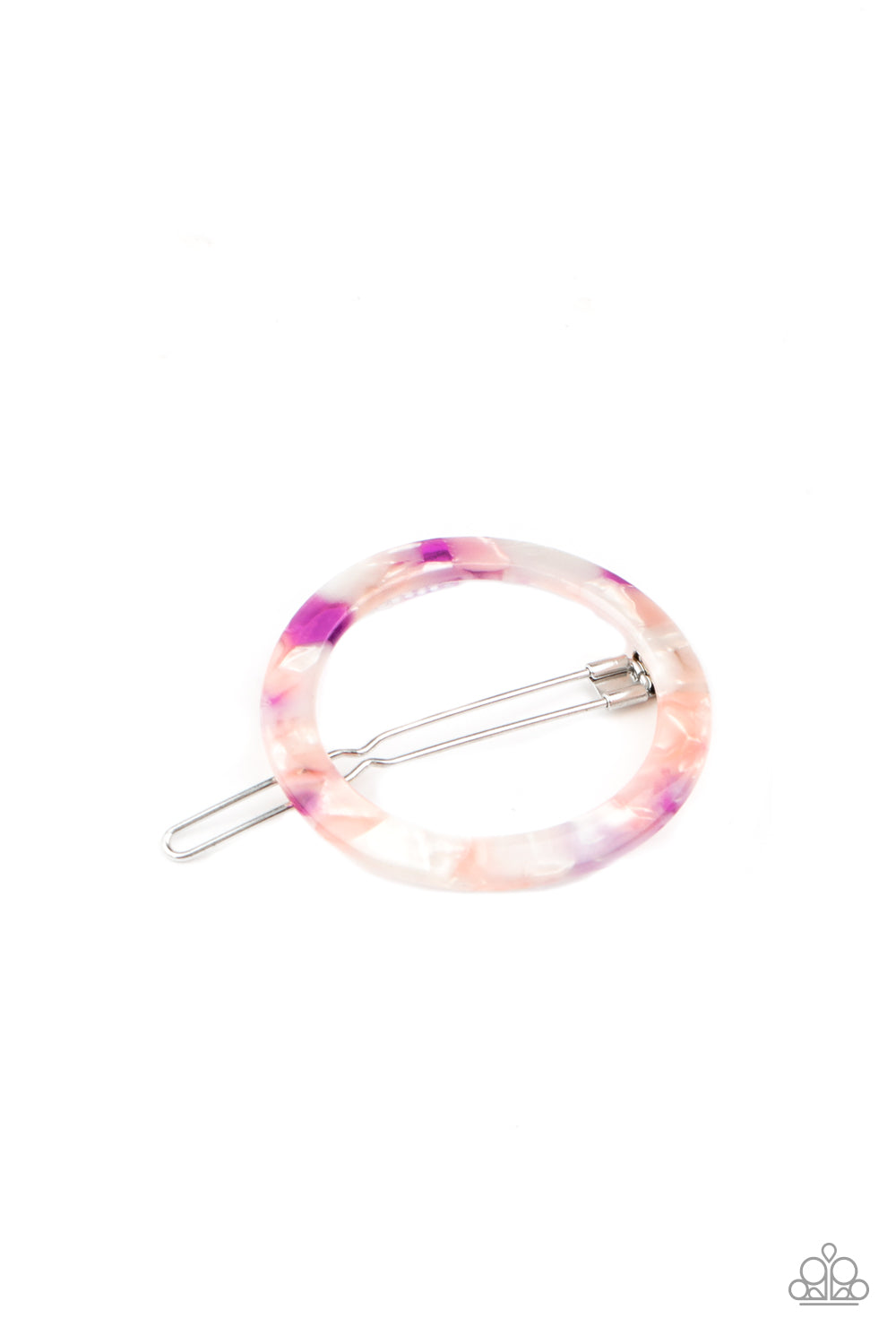 In The Round - Purple Barrette