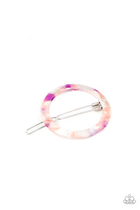 In The Round - Purple Barrette