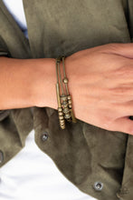 Load image into Gallery viewer, Industrial Instincts - Brass Set of Bracelets