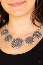 Load image into Gallery viewer, Written In The STAR LILIES - Orange Necklace