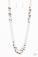 Load image into Gallery viewer, Seasonal Sensation - Brown Necklace