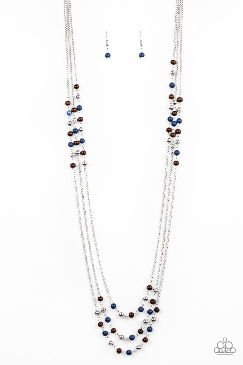 Seasonal Sensation - Blue Necklace