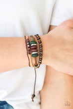 Load image into Gallery viewer, Country Campout - Brown Bracelet