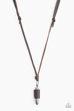 Load image into Gallery viewer, Boldly Bulletproof - Brown Necklace