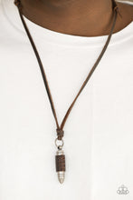 Load image into Gallery viewer, Boldly Bulletproof - Brown Necklace