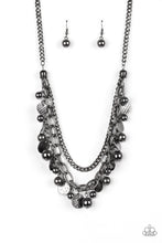 Load image into Gallery viewer, Cast Away Treasure - Black Necklace