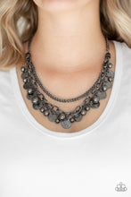 Load image into Gallery viewer, Cast Away Treasure - Black Necklace