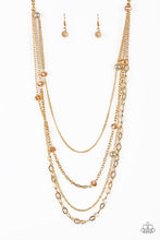 Load image into Gallery viewer, Glamour Grotto - Gold Necklace
