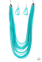 Load image into Gallery viewer, Peacefully Pacific - Blue Necklace
