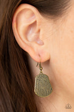 Load image into Gallery viewer, CAVE The Day - Brass Necklace