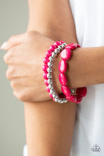 Load image into Gallery viewer, Color Venture - Pink Set of Bracelets