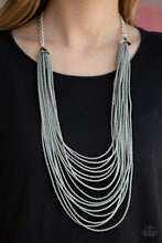 Load image into Gallery viewer, Peacefully Pacific - Silver Necklace