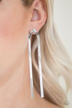 Load image into Gallery viewer, Very Viper - Silver Post Earrings