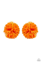 Load image into Gallery viewer, Pretty In Primrose - Orange Hair Clips