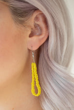 Load image into Gallery viewer, Let It BEAD - Yellow Necklace