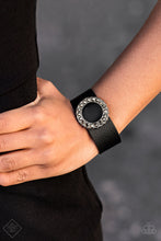 Load image into Gallery viewer, Rebel Razzle - Black Bracelet