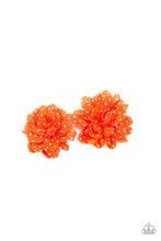 Load image into Gallery viewer, Perfectly Posy - Orange Hair Clips