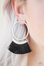 Load image into Gallery viewer, This Is Sparta! - Black Post Earrings
