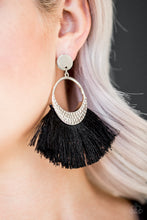 Load image into Gallery viewer, Spartan Spirit - Black Post Earrings