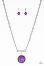 Load image into Gallery viewer, Gypsy Gulf - Purple Necklace