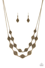 Load image into Gallery viewer, Make Yourself At HOMESTEAD - Brass Necklace