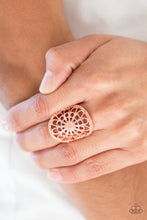 Load image into Gallery viewer, Springtime Shimmer - Copper Ring