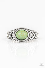Load image into Gallery viewer, Set In Stone - Green Ring