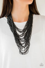 Load image into Gallery viewer, Dauntless Dazzle - Black Necklace