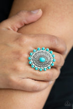 Load image into Gallery viewer, Mesa Mandala - Blue Ring