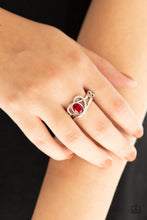 Load image into Gallery viewer, No HEART-Strings Attached - Red Ring