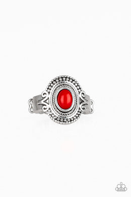Best In Zest - Red Dainty Ring