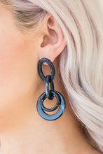 Load image into Gallery viewer, Havana HAUTE Spot - Blue Post Earrings