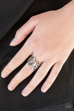 Load image into Gallery viewer, All Aflutter - Silver Ring