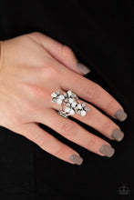 Load image into Gallery viewer, Climbing Gardens - White Ring