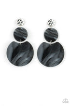 Load image into Gallery viewer, Miami Mariner - Black Post Earrings