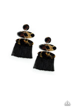 Load image into Gallery viewer, No One Likes A Cheetah - Black Post Earrings