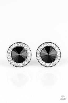 What Should I BLING? - Black Post Earrings