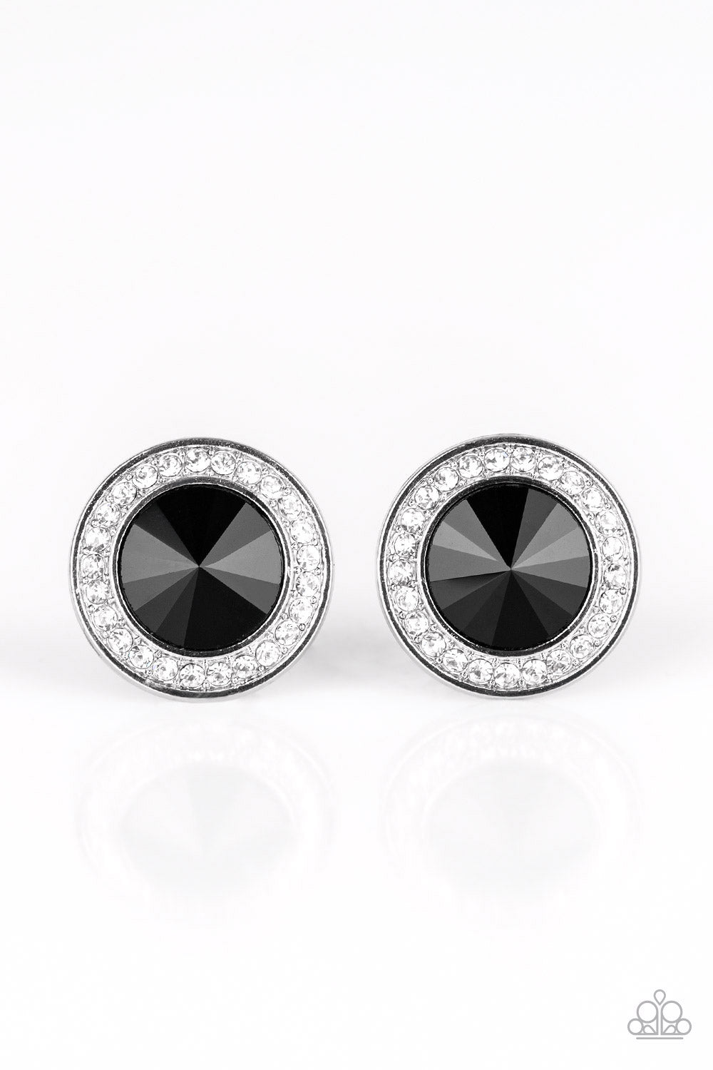 What Should I BLING? - Black Post Earrings