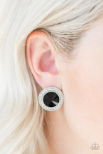 Load image into Gallery viewer, What Should I BLING? - Black Post Earrings