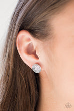 Load image into Gallery viewer, Bright As A Button - Silver Post Earrings