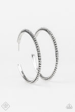 Load image into Gallery viewer, Totally on Trend - Silver Hoop Earrings