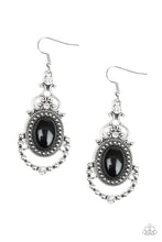 Load image into Gallery viewer, CAMEO and Juliet - Black Earrings