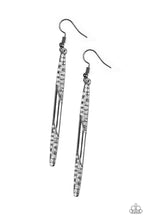 Load image into Gallery viewer, Award Show Attitude - Black Gunmetal Earrings