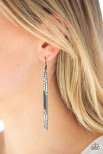 Load image into Gallery viewer, Award Show Attitude - Black Gunmetal Earrings