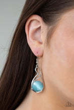 Load image into Gallery viewer, Swept Away - Blue Earrings